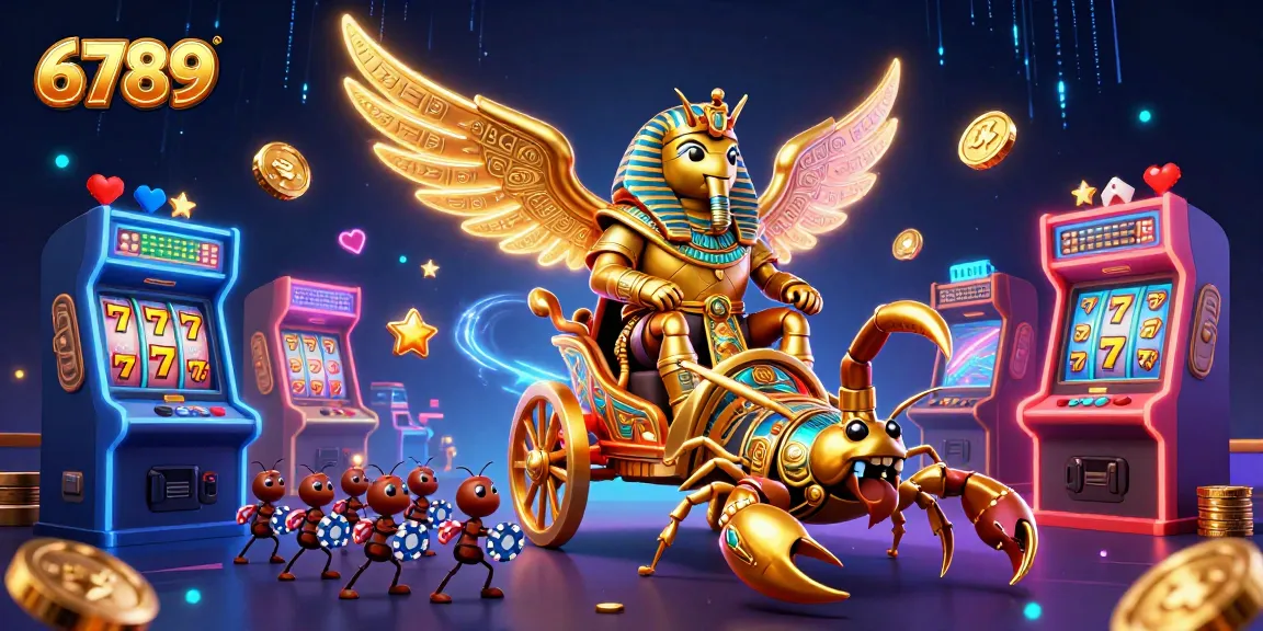 Engage with the exciting world of 6789 by experiencing vibrant casino activities, complete with colorful slot elements, in an exhilarating atmosphere.