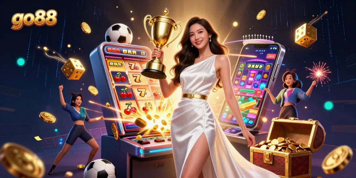Experience the excitement of go88 with victorious gameplay and vibrant casino elements.