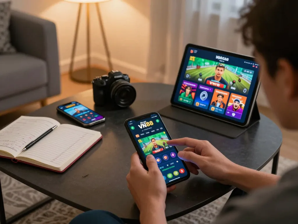 Engaging with Nhà cái VN88 mobile app for an exciting online gambling experience