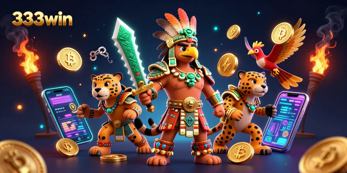 Engage with exciting 333win casino games featuring rich 3D characters and dynamic crypto elements.