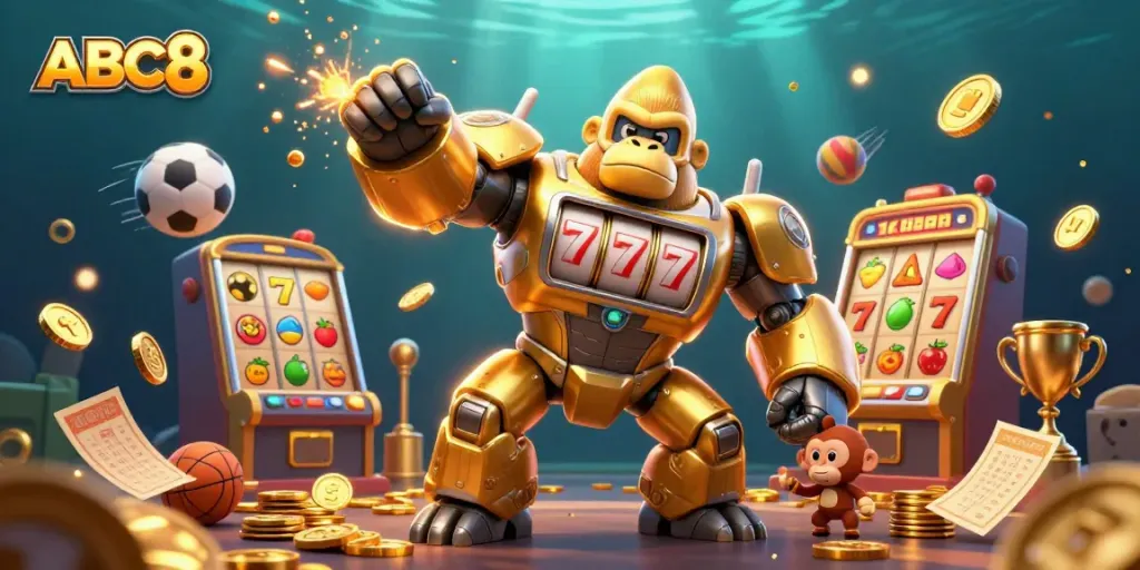 Engage with ABC8's thrilling slot machine adventures featuring dynamic characters and vibrant game elements!