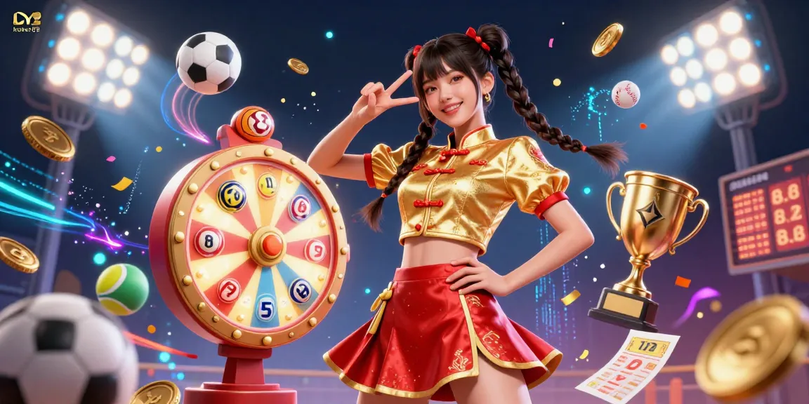 Win exciting prizes at kubet88, featuring a joyful Asian woman amidst vibrant casino elements.