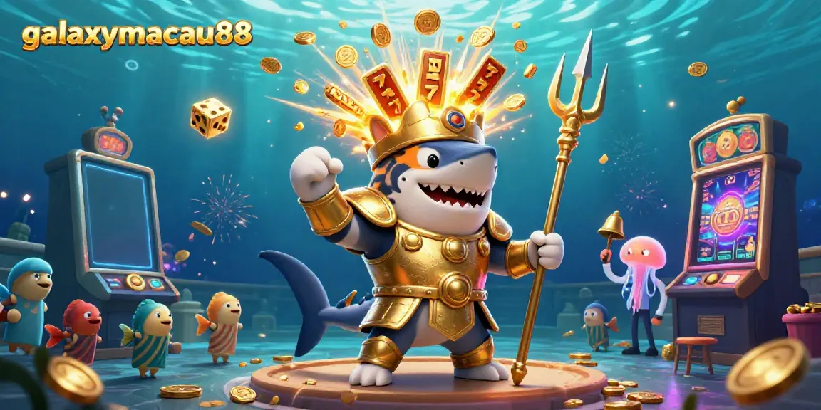 Experience the thrill of winning at galaxymacau88 with vibrant casino-themed 3D illustrations.