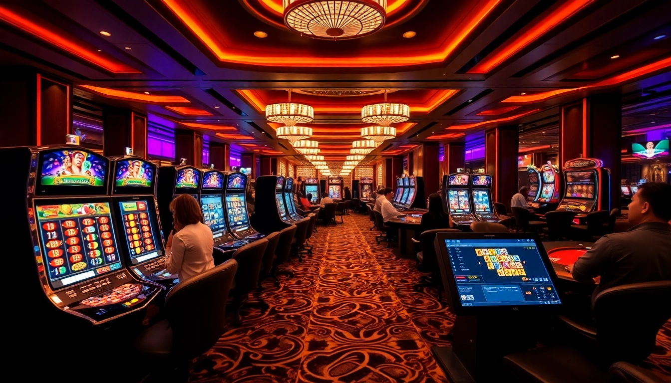 Experience the thrilling action at trang chủ cm88 with high-stakes games and vibrant casino visuals.