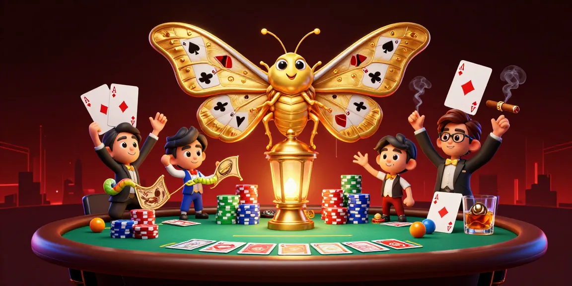 Experience the excitement of gambling with okwintv's vibrant casino-themed illustration featuring iconic game elements.